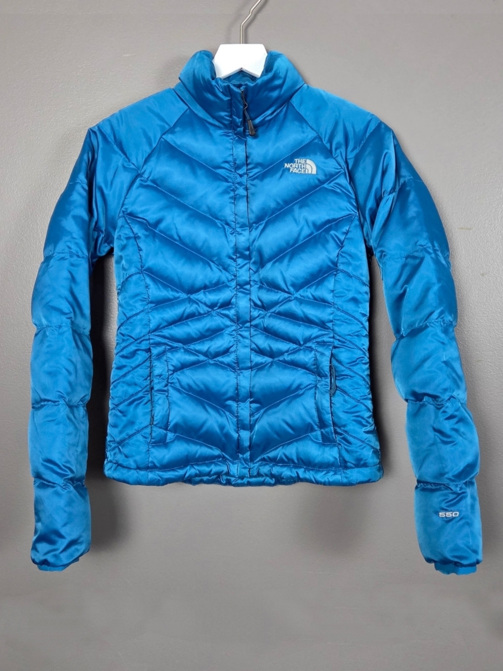 The North Face Women's XS Aconcagua Down Puffer Jacket Bright Blue